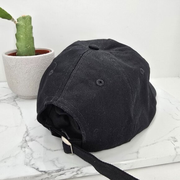 boho white tiger black canvas sporty baseball hat | unisex - Picture 7 of 8